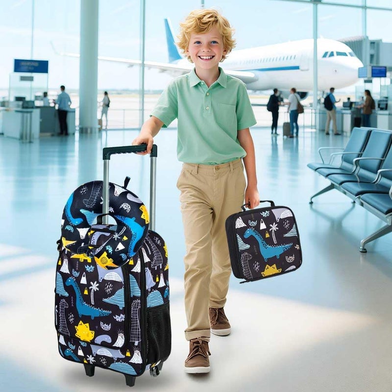 GXTVO Kids Suitcase with Wheels for Girls and Boys, Rolling Carry on Luggage for Toddler Children - Image 5